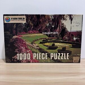 Vintage Fairchild World Of Fun & Games 1000 Piece Puzzle Botanical Gardens 1970s